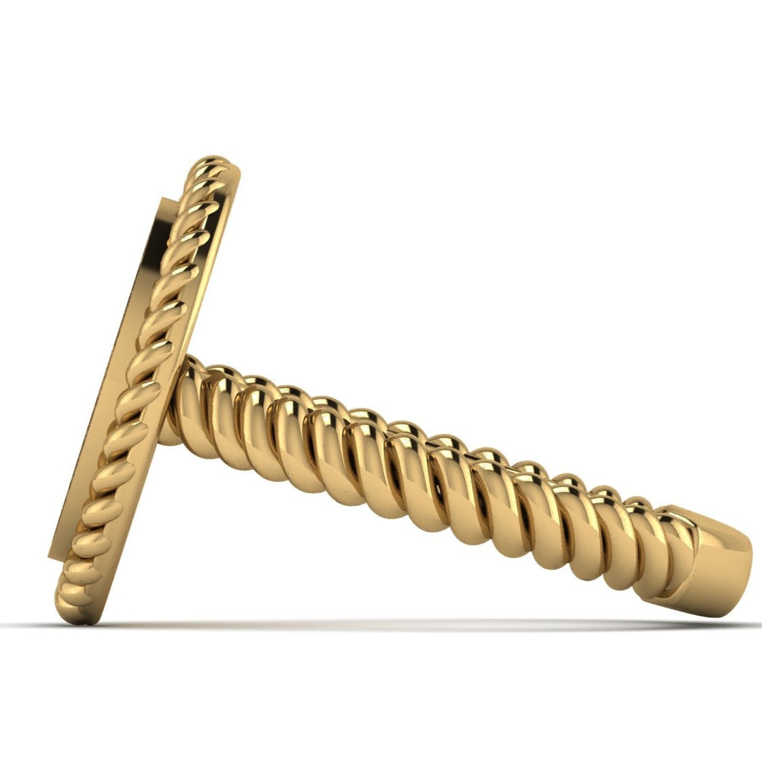 Personalized School Ring | Custom University Ring in Gold or Sterling Silver