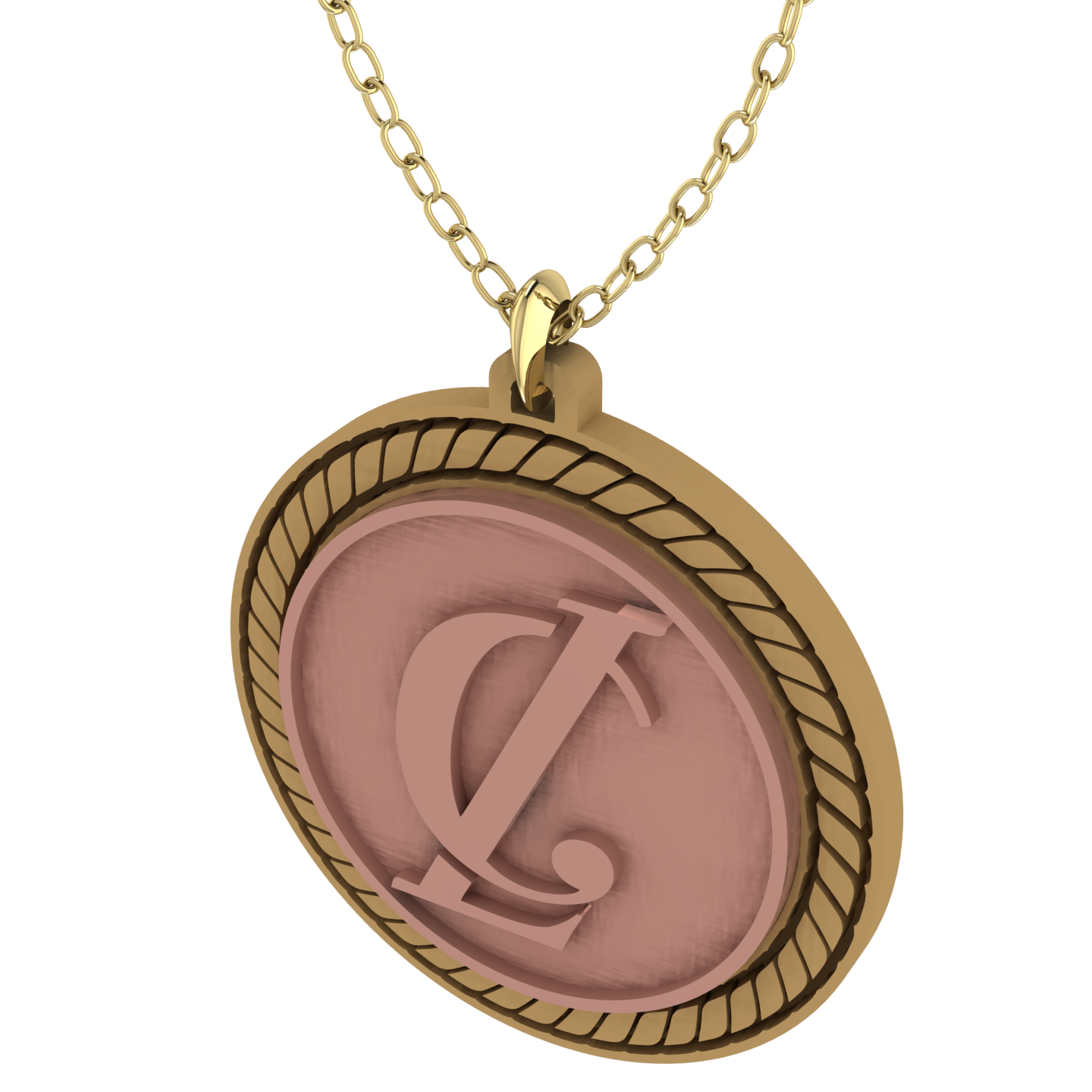 Monogram Pendant