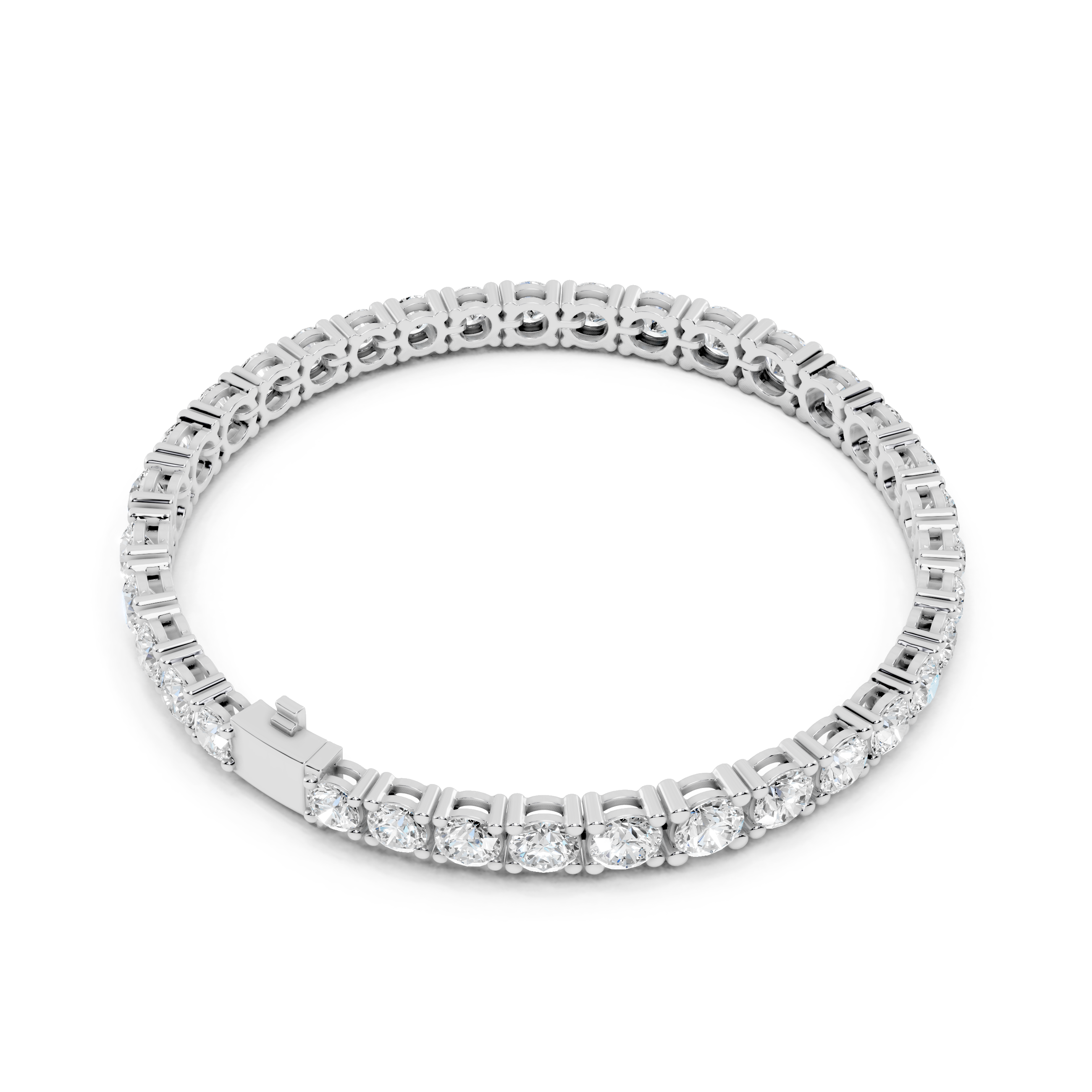 Imperial Round Tennis Bracelet