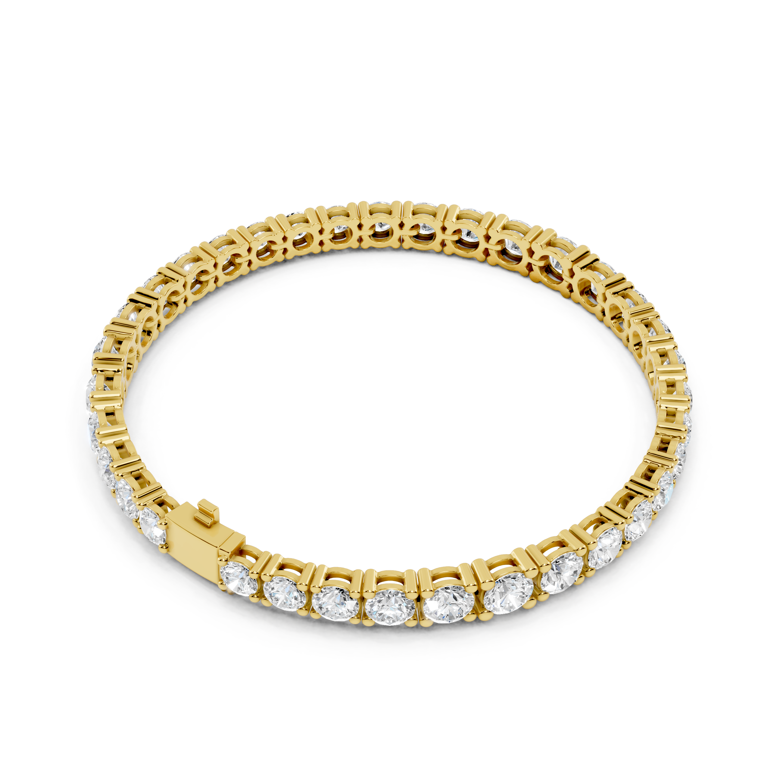 Imperial Round Tennis Bracelet