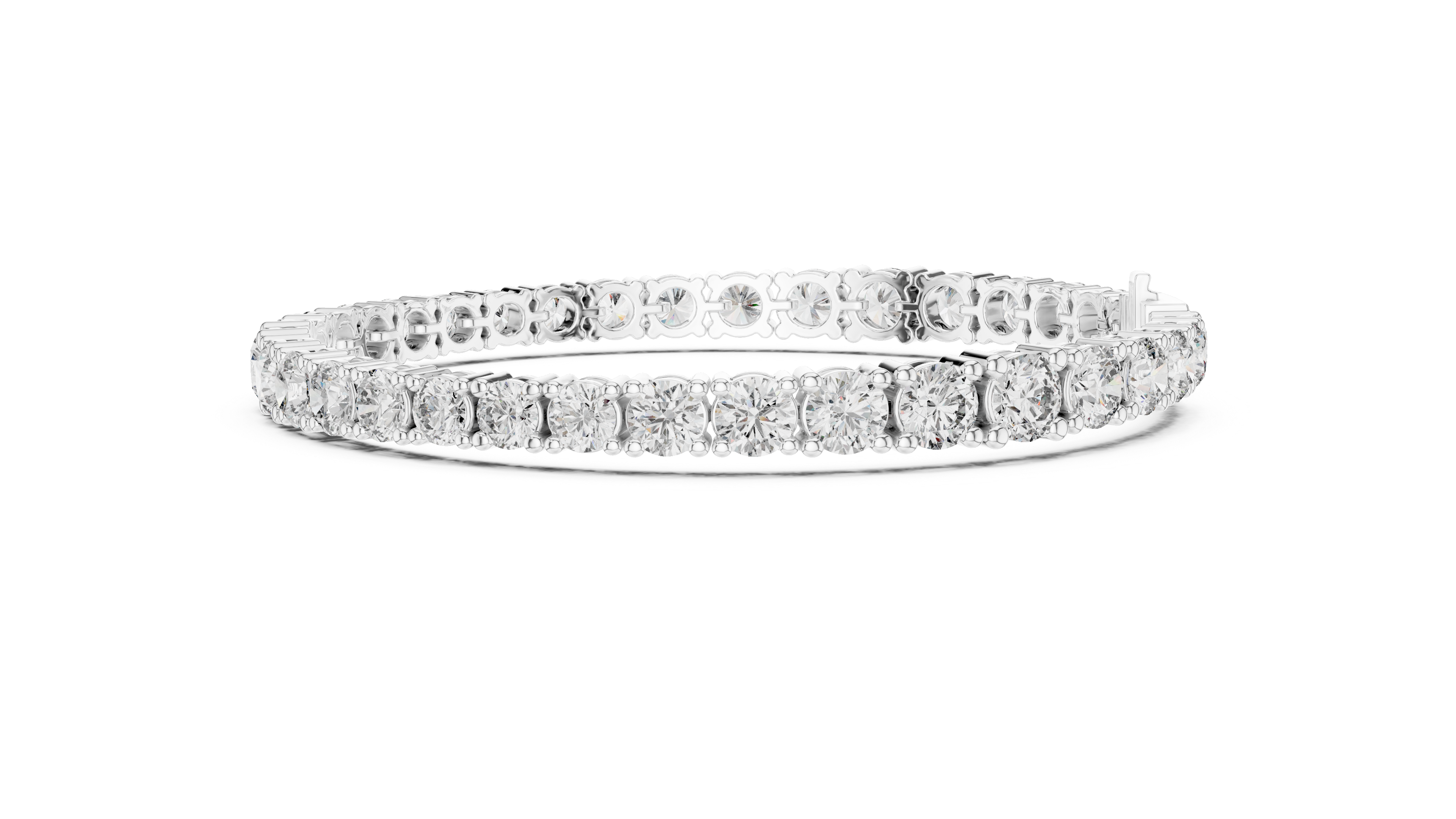 Graduated Diamond Tennis Bracelet