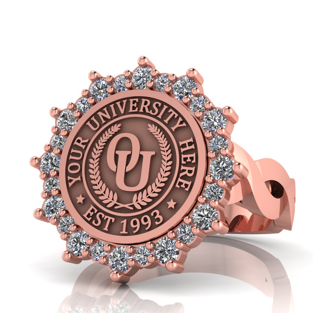 Attraente | Infinity Loop Band Custom Collage Ring