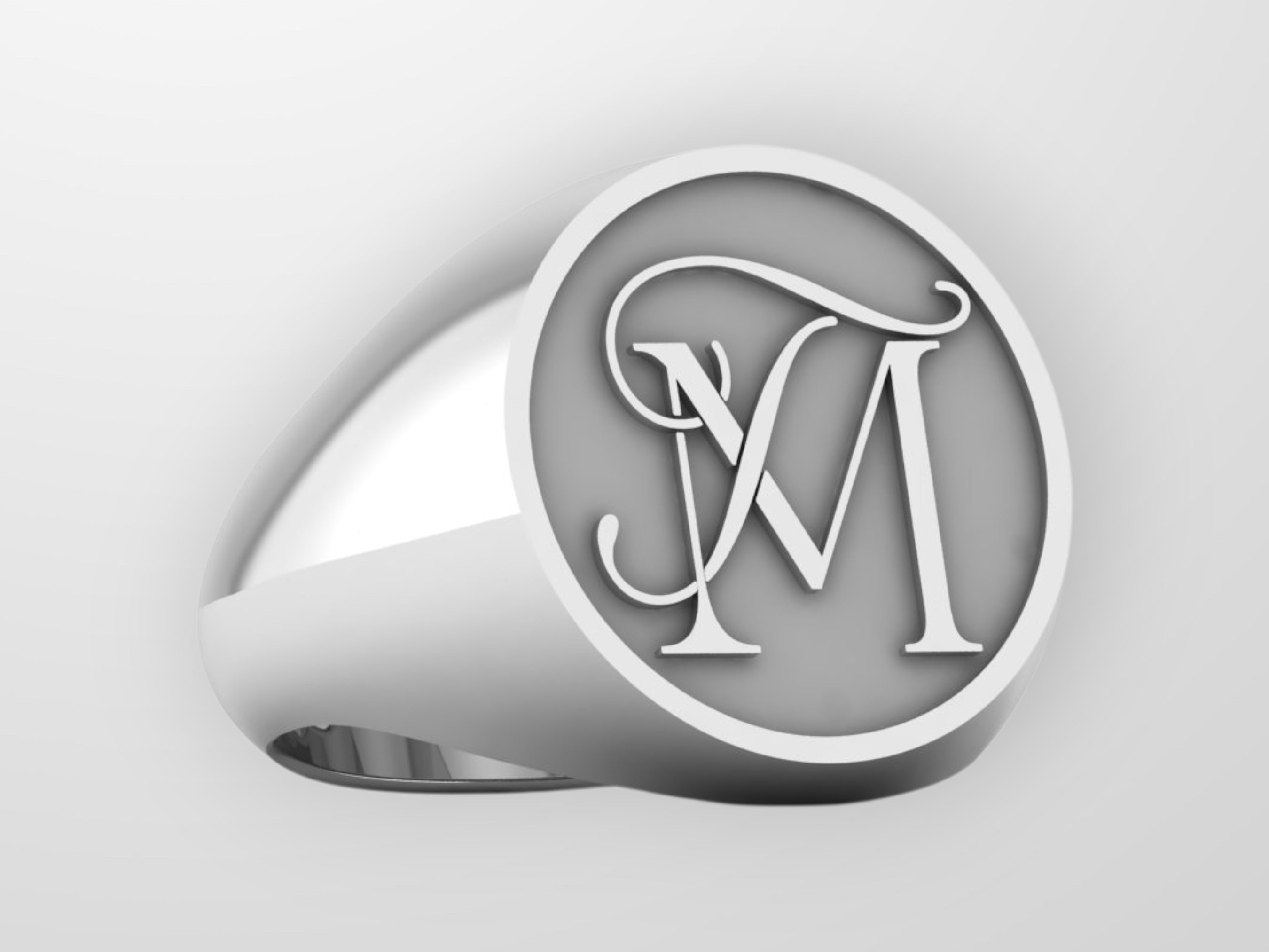 Unisex Universitätsring Rund