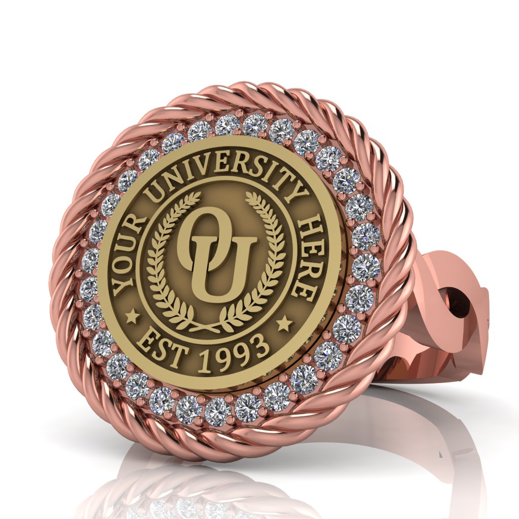 Arrecerat | Infinity Loop Band Custom Collage Ring