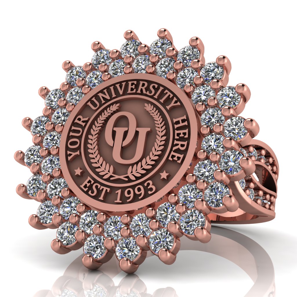 Splendid | Infinity Pave Band Custom Collage Ring