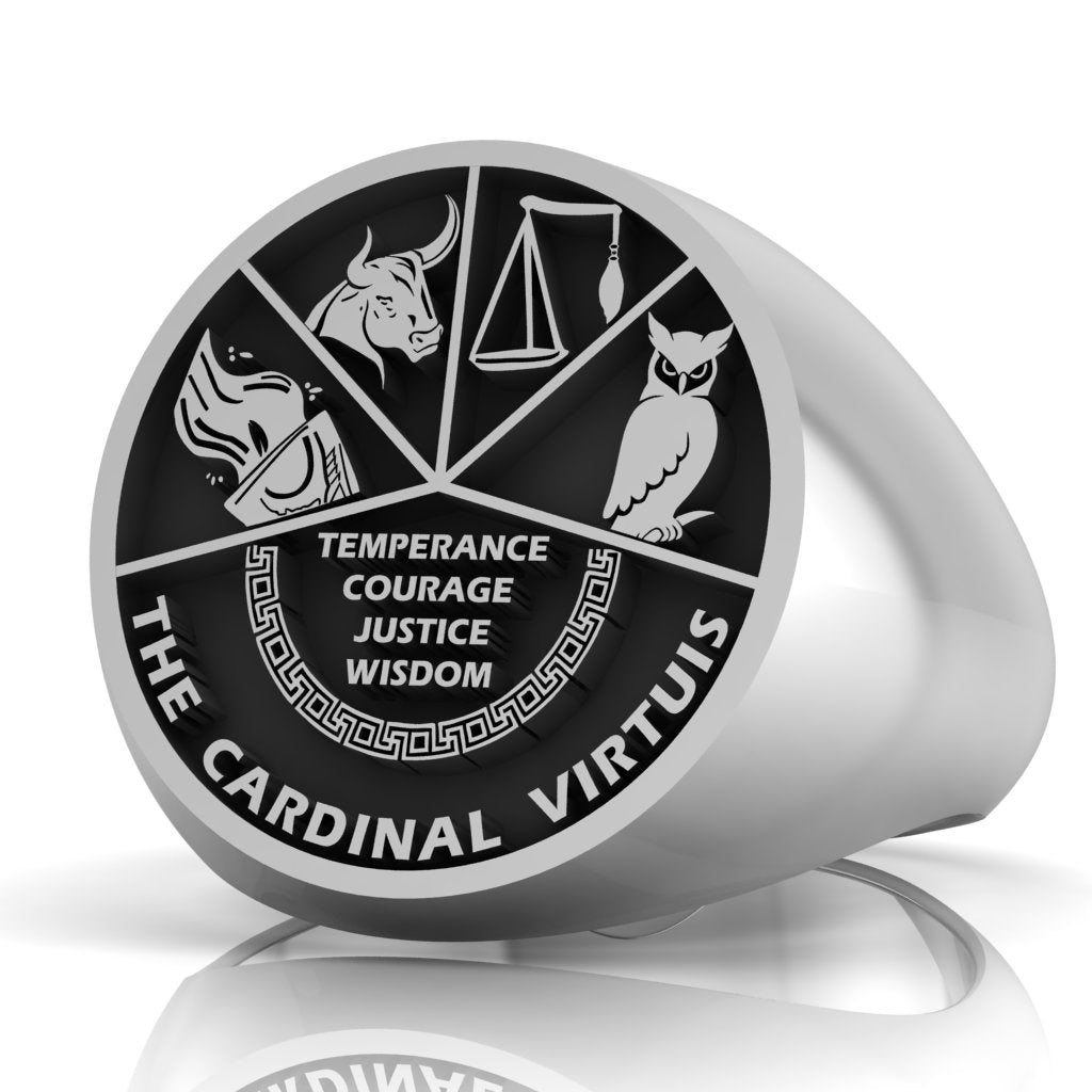 The Cardinal Virtues Ring