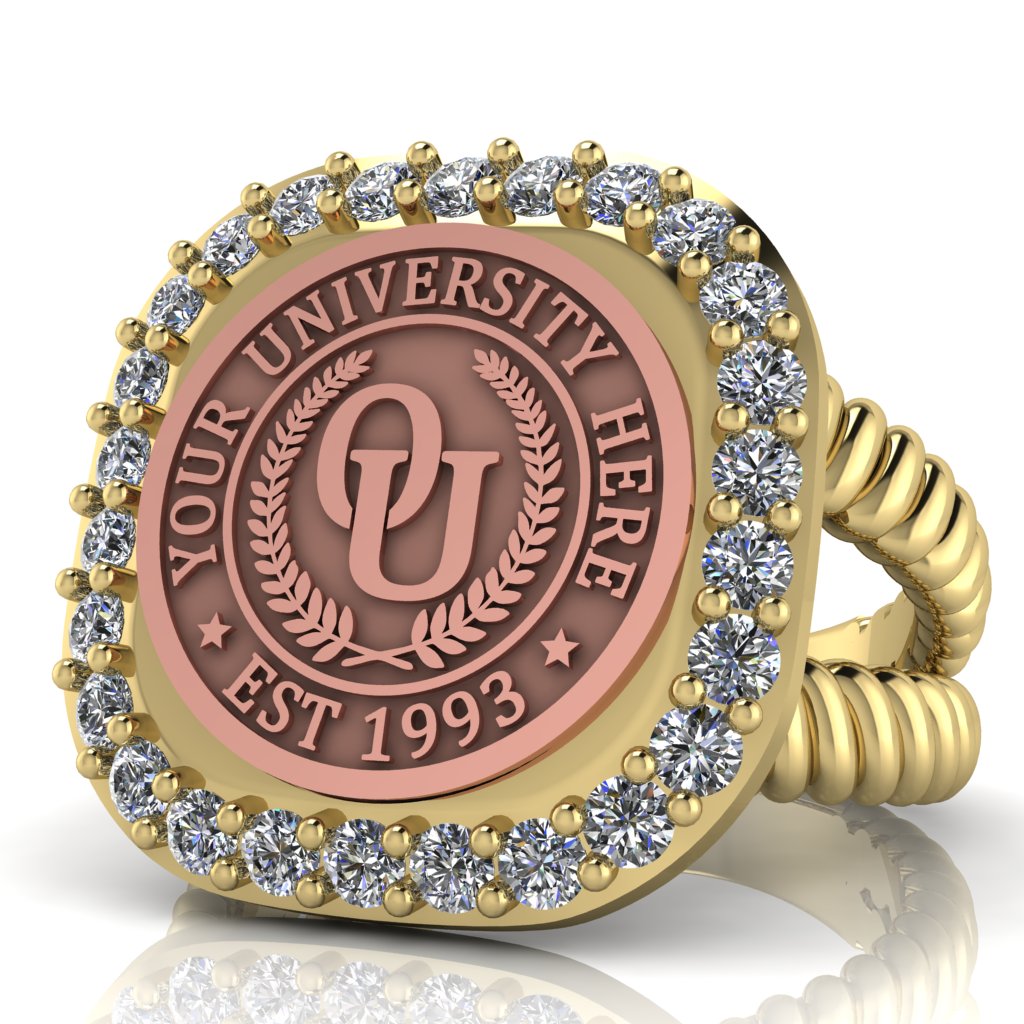 Radius | V-Rope Band Custom Collage Ring