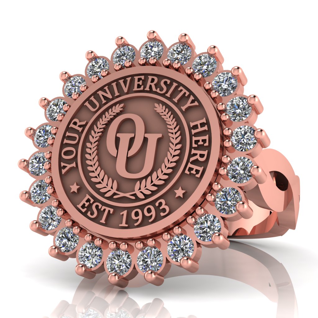 Serku | Infinity Loop Band Custom College Ring