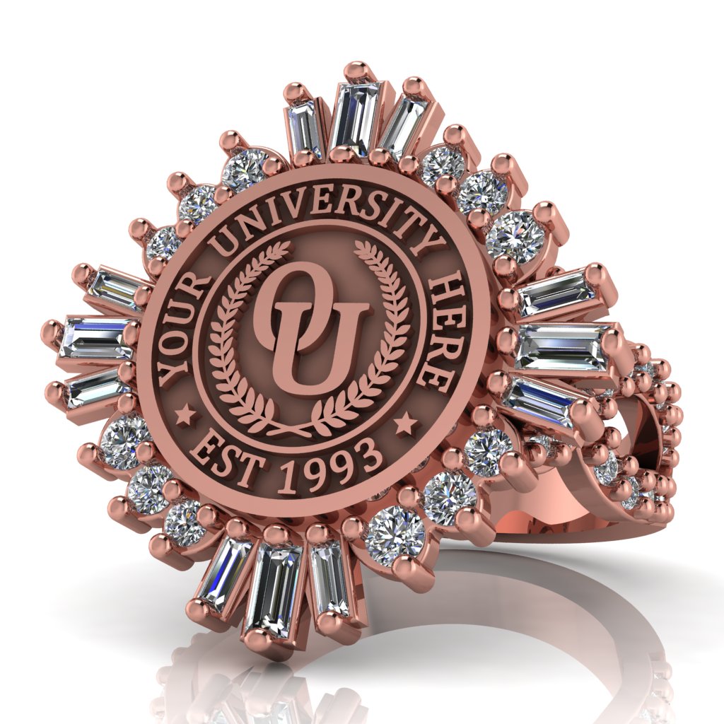 Tramontana | Infinity Pave Band Custom Collage Ring