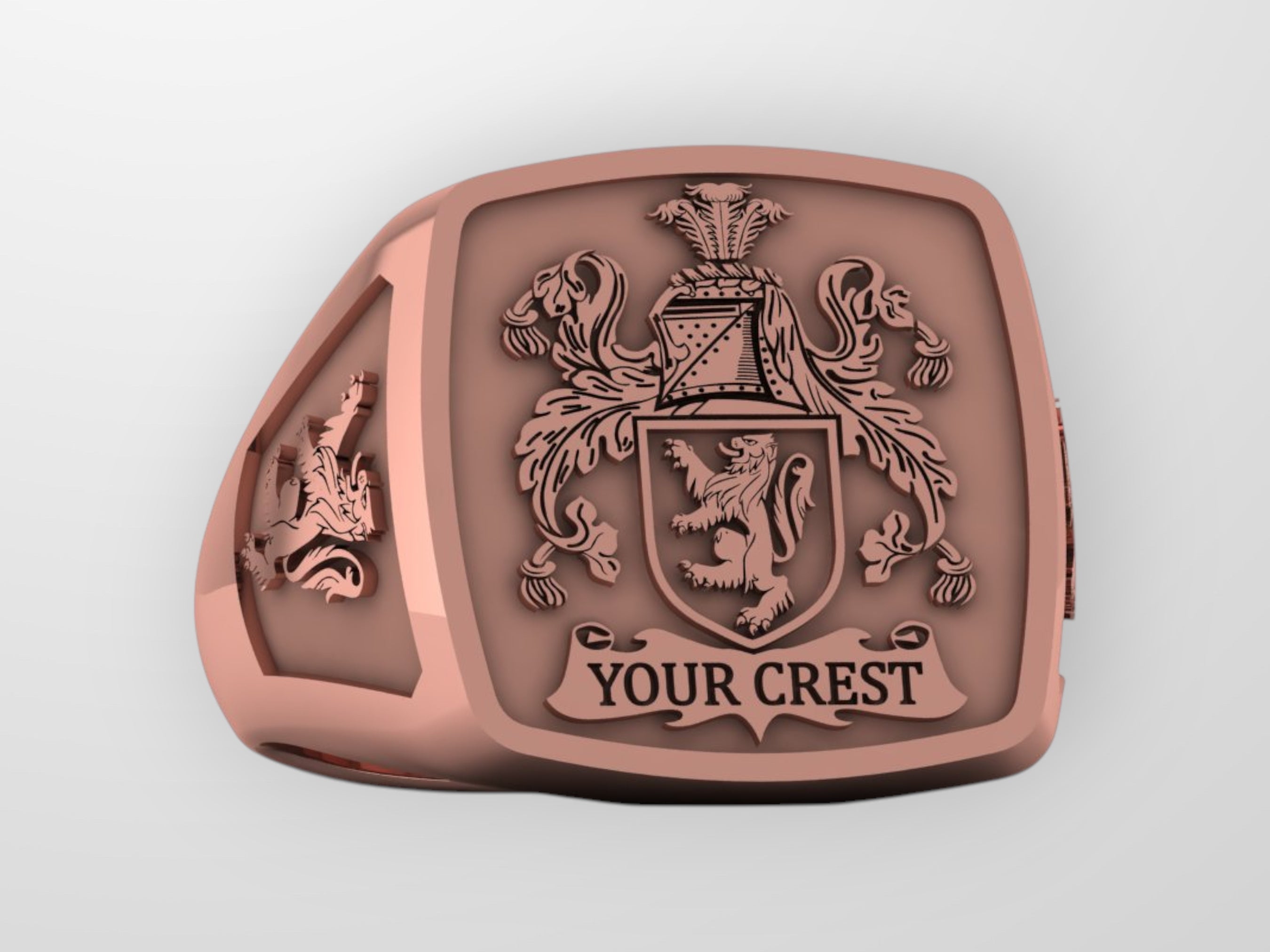 Family Crest Ring – Custom Engraved Signet Ring | Heritage Keepsake Jewelry