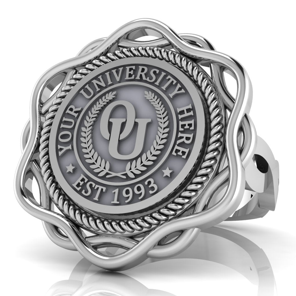 Slanga | Infinity Loop Band Custom College Ring