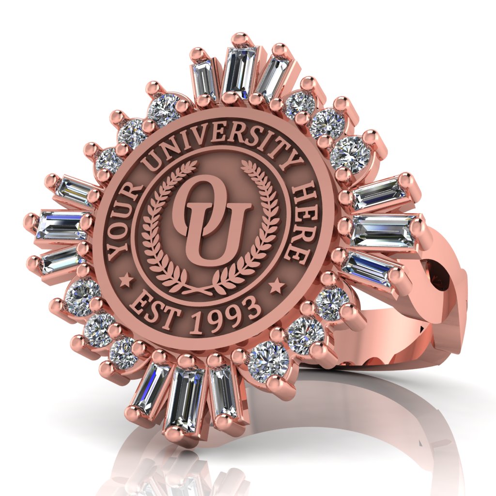 Tramontana | Infinity Loop Band Custom College Ring