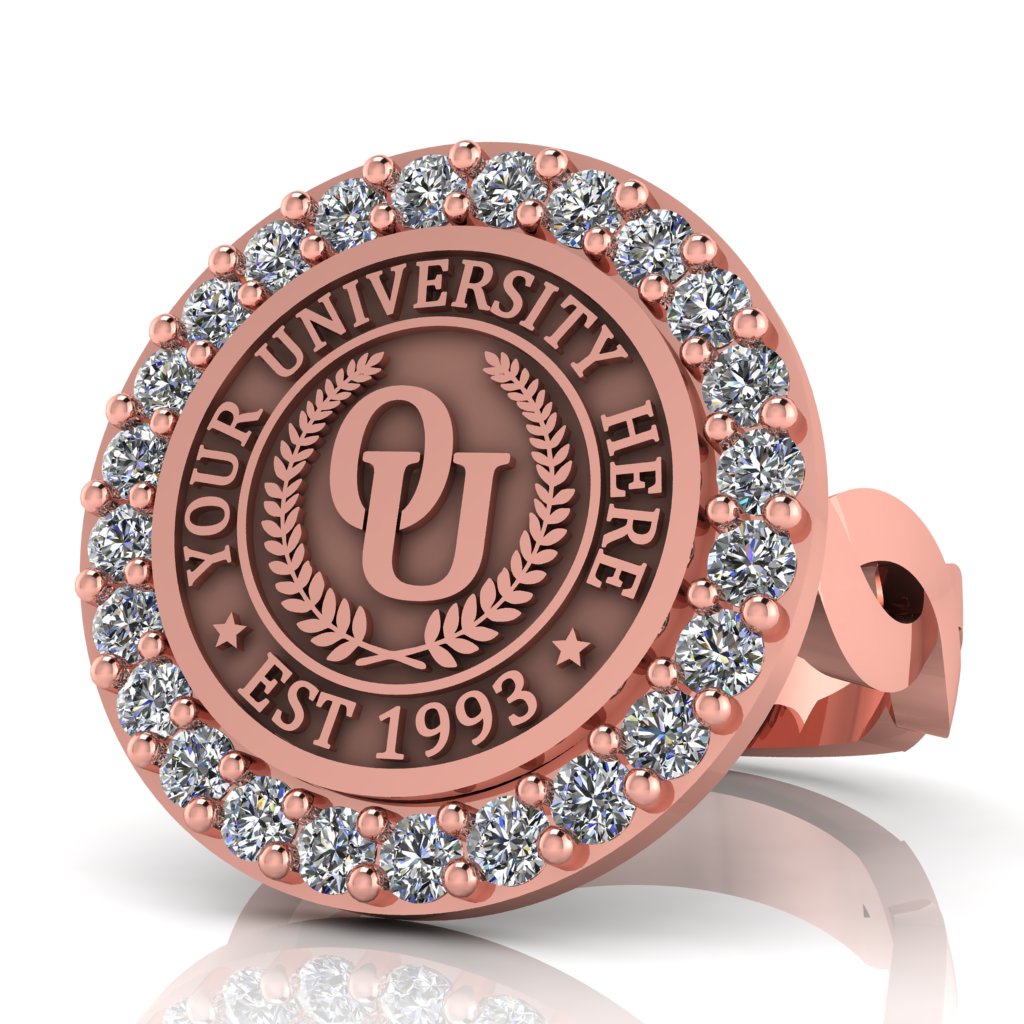 Circum | Infinity Loop Band Custom College Ring