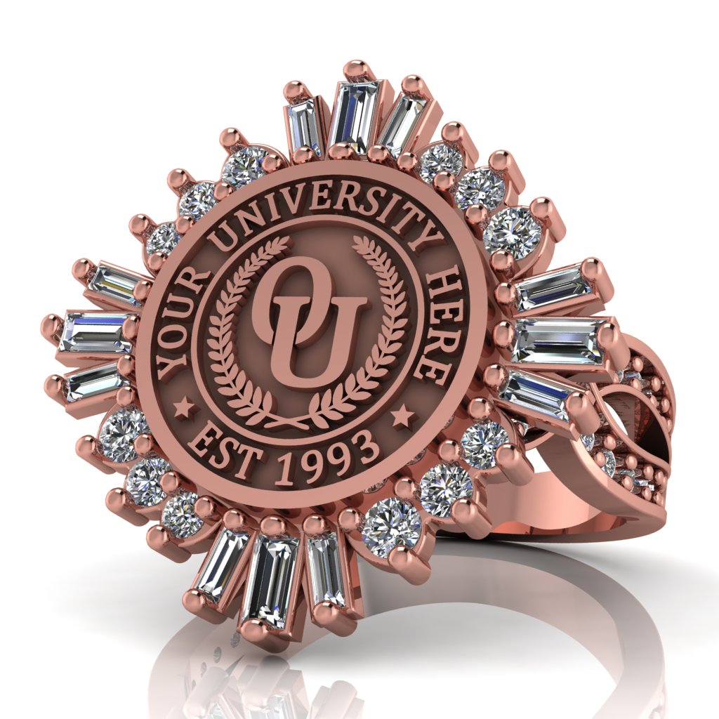 Tramontana | Infinity Pave Band 2 Custom Collage Ring