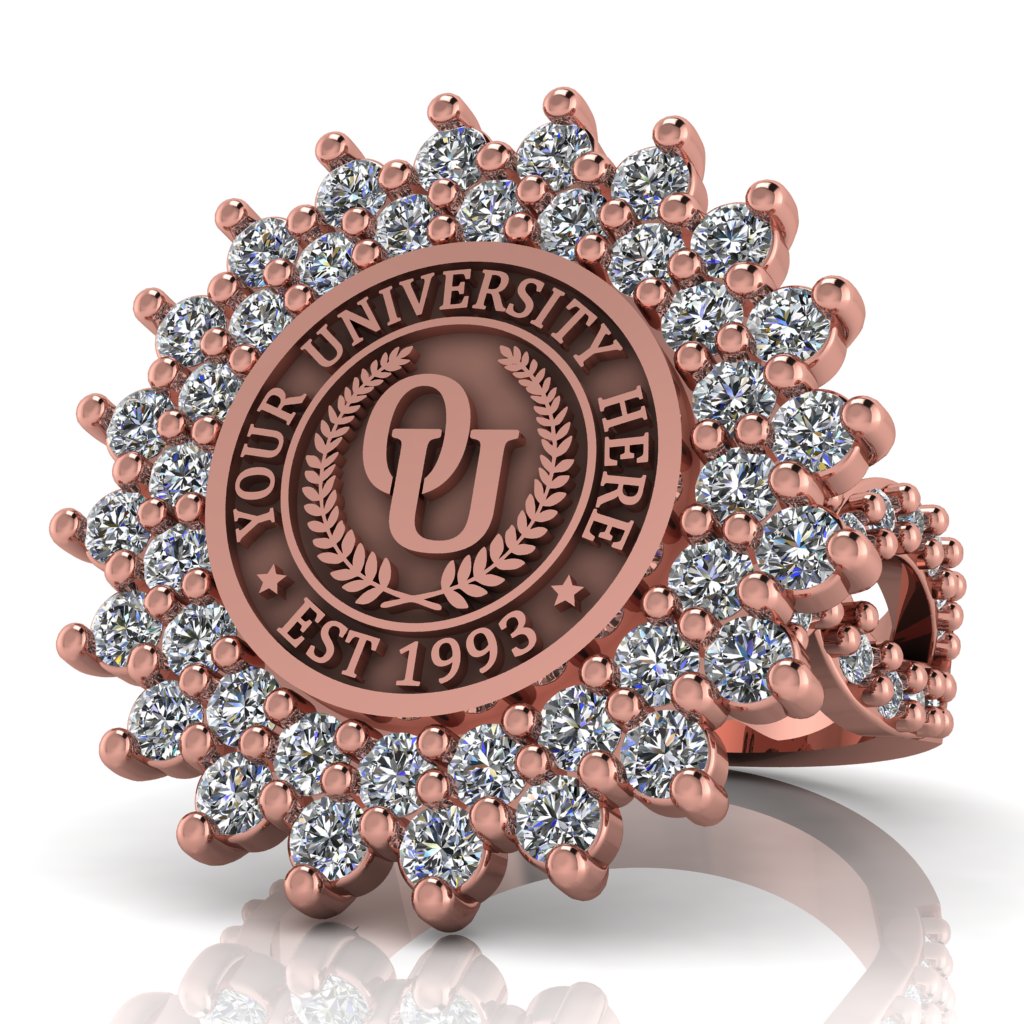 Splendid | Infinity Pave Band Custom Collage Ring