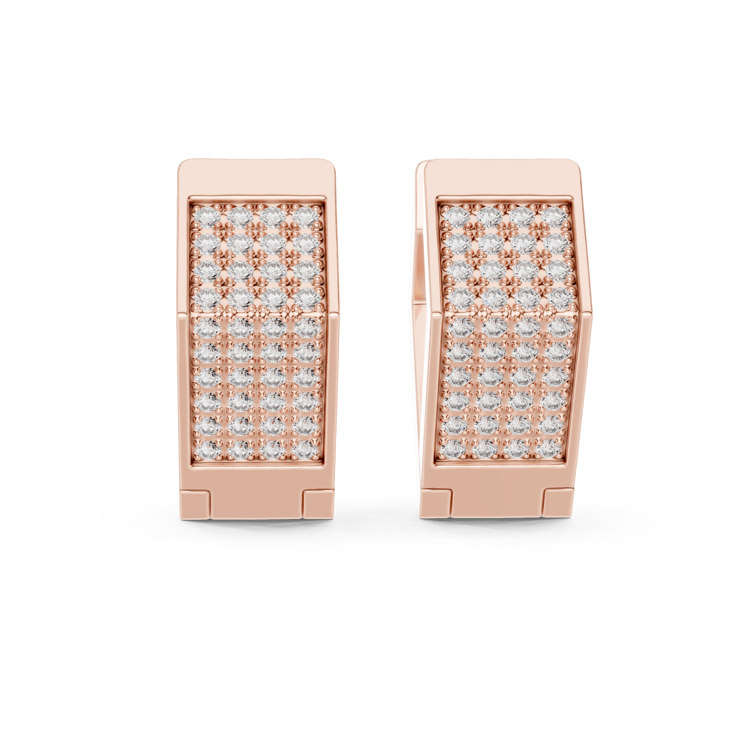 Prestige Pavé Diamond Earrings