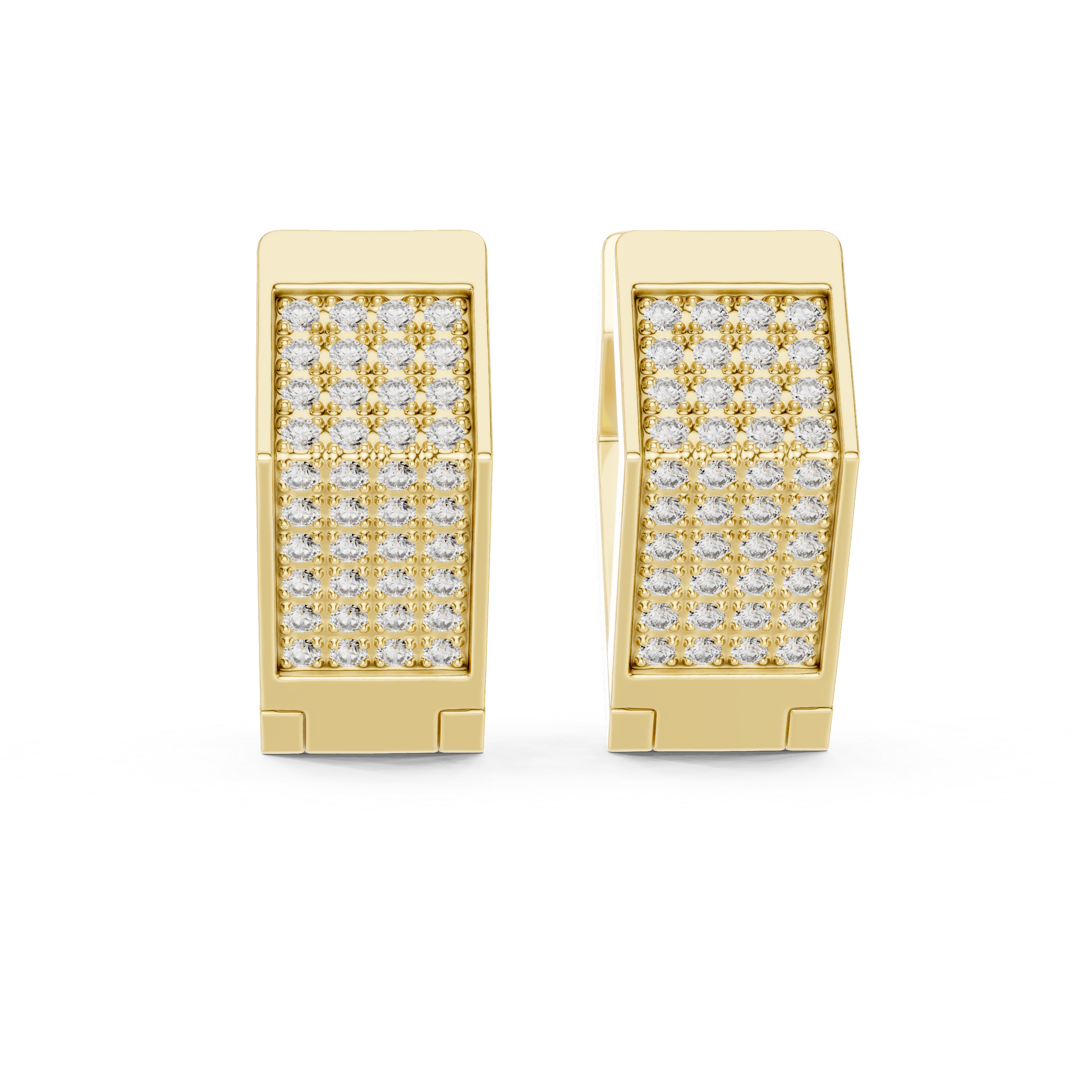 Prestige Pavé Diamond Earrings