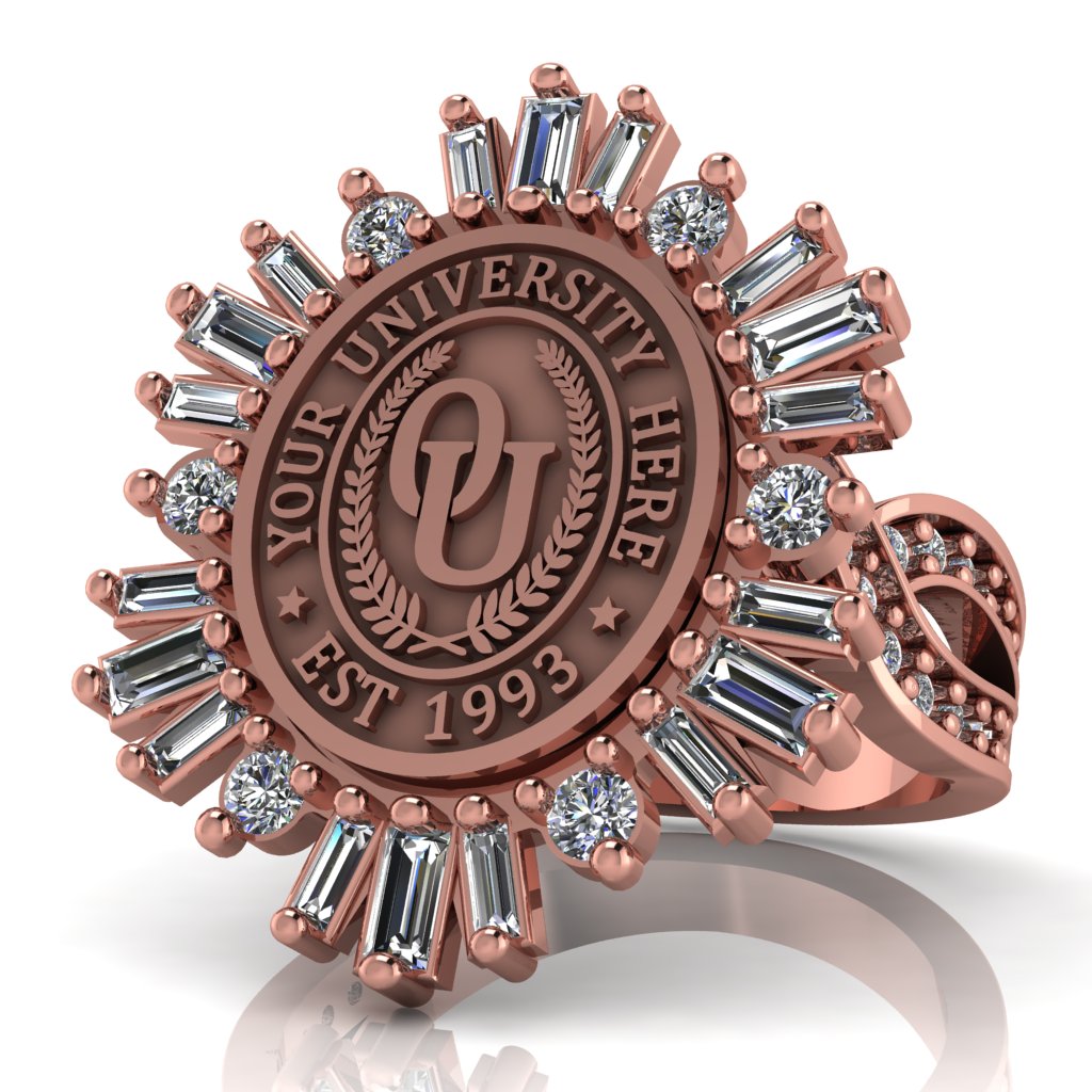 Tramontana Oval | Infinity Pave Band 2 Custom Collage Ring