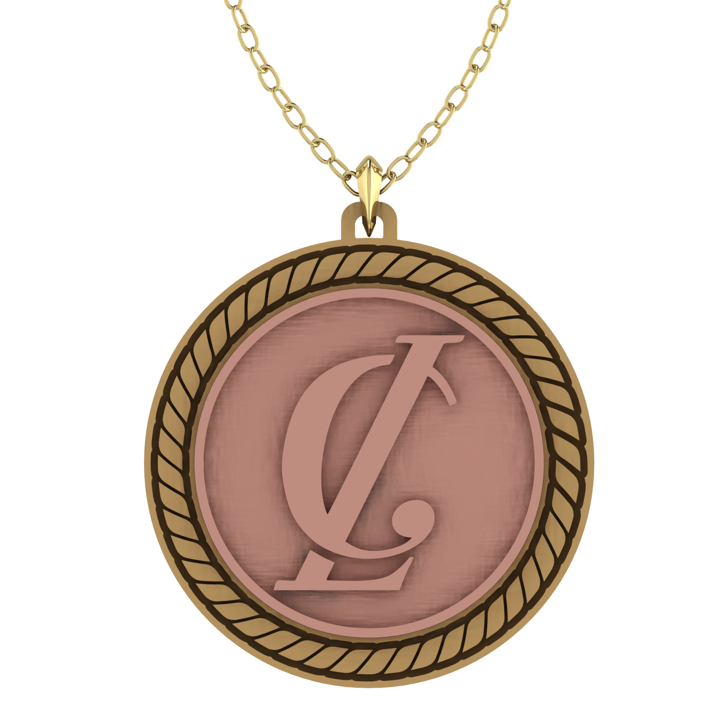 Monogram Pendant