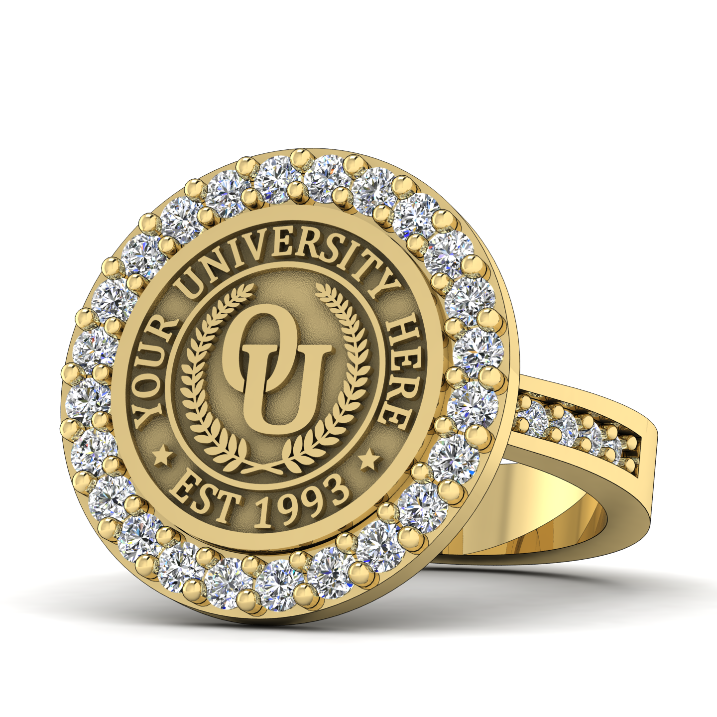 Circum | Channel Core Band Custom College Ring