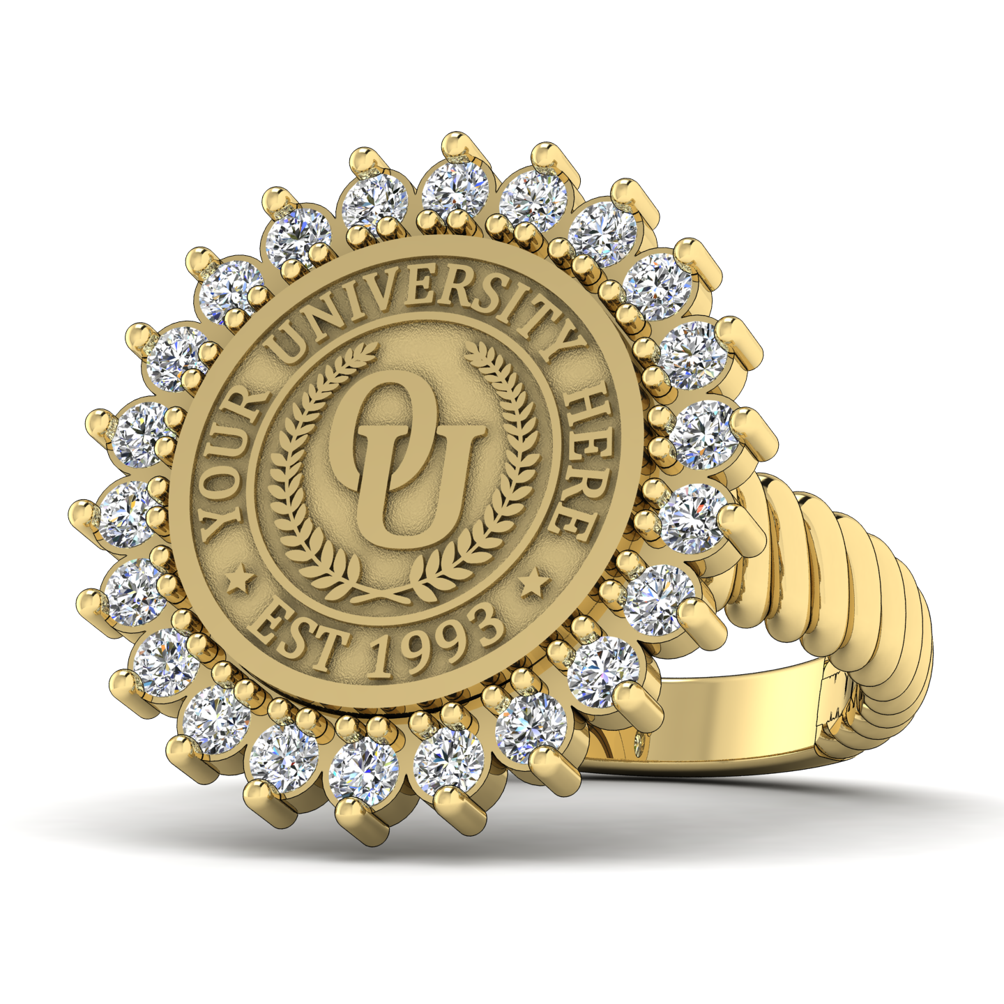 Serku | Rope Core Band Custom College Ring