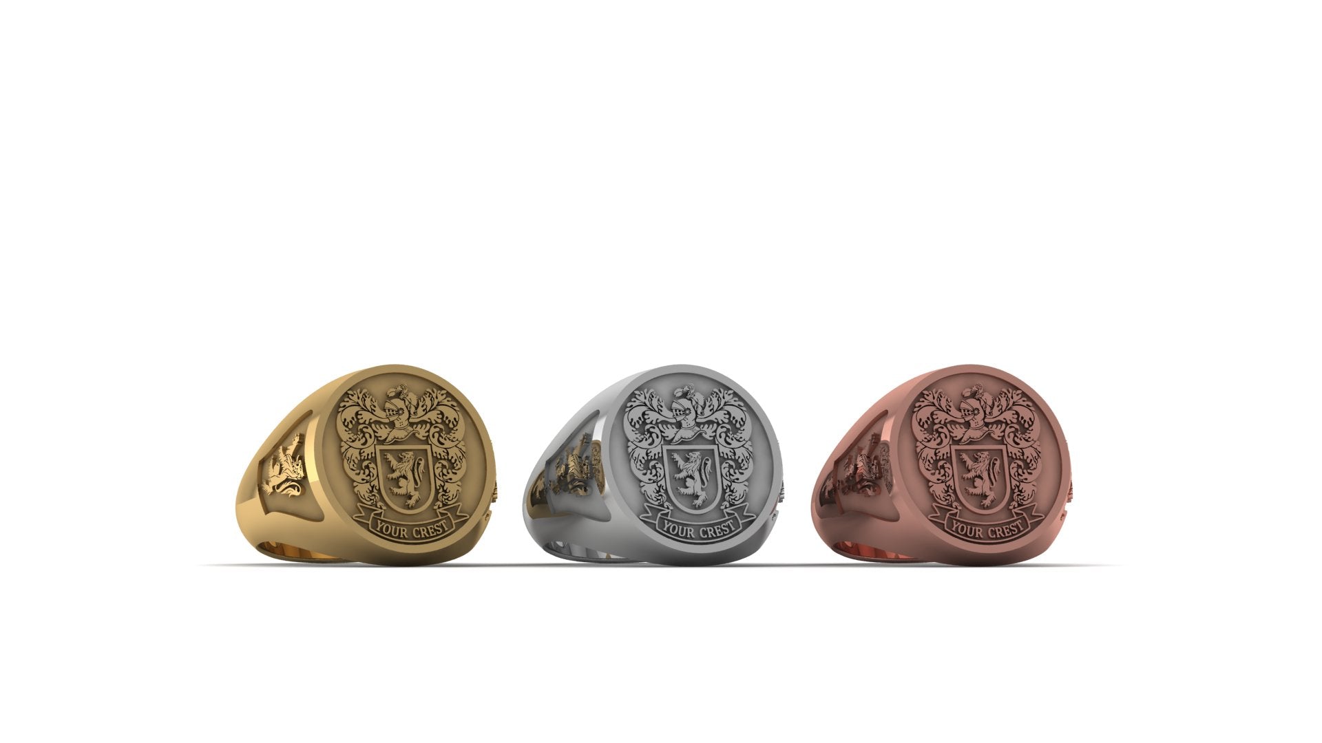 Family Crest Ring – Custom Engraved Signet Ring | Heritage Keepsake Jewelry