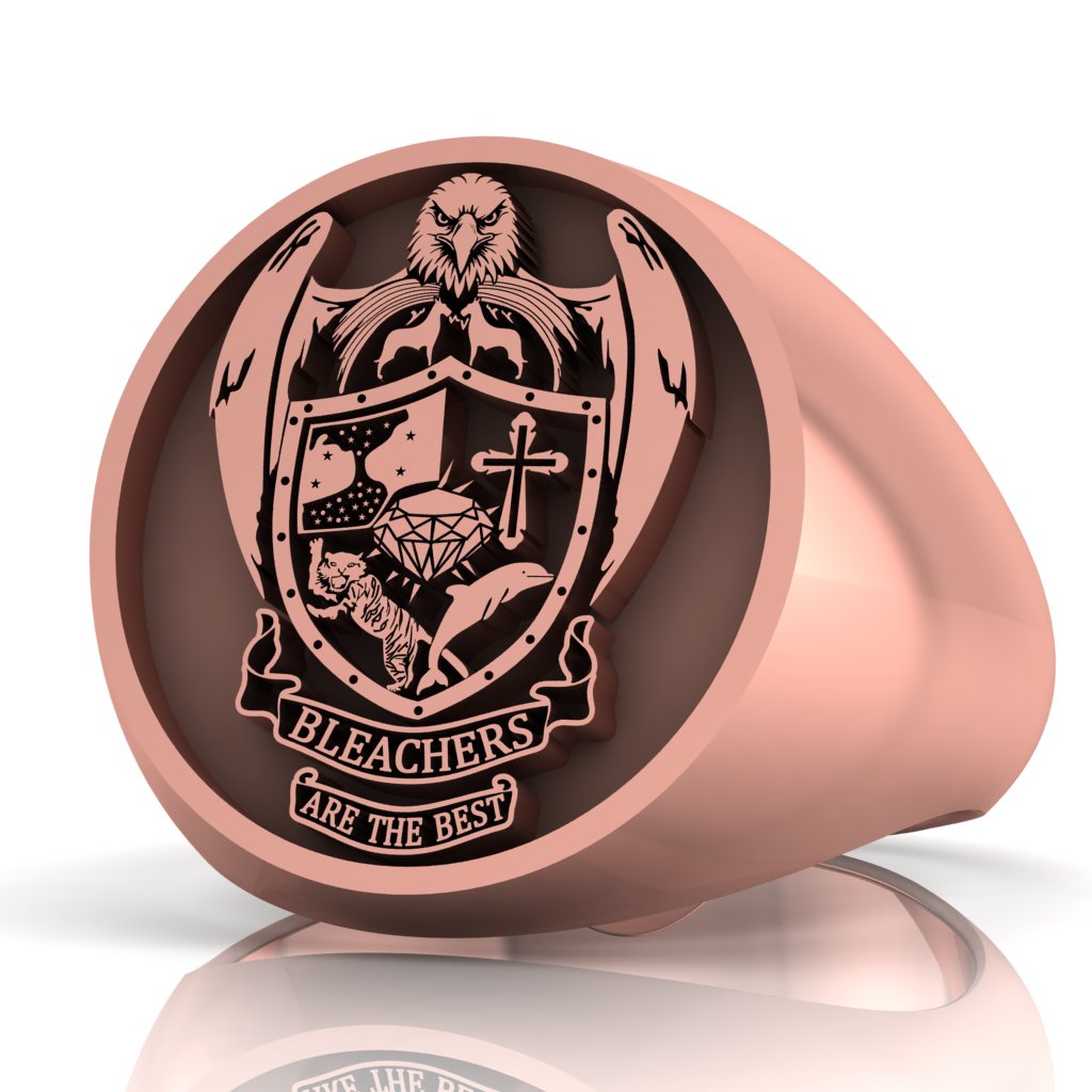 Personalized Family Crest Ring