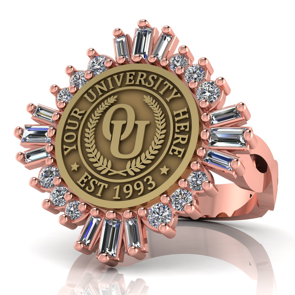 Tramontana | Infinity Loop Band Custom College Ring