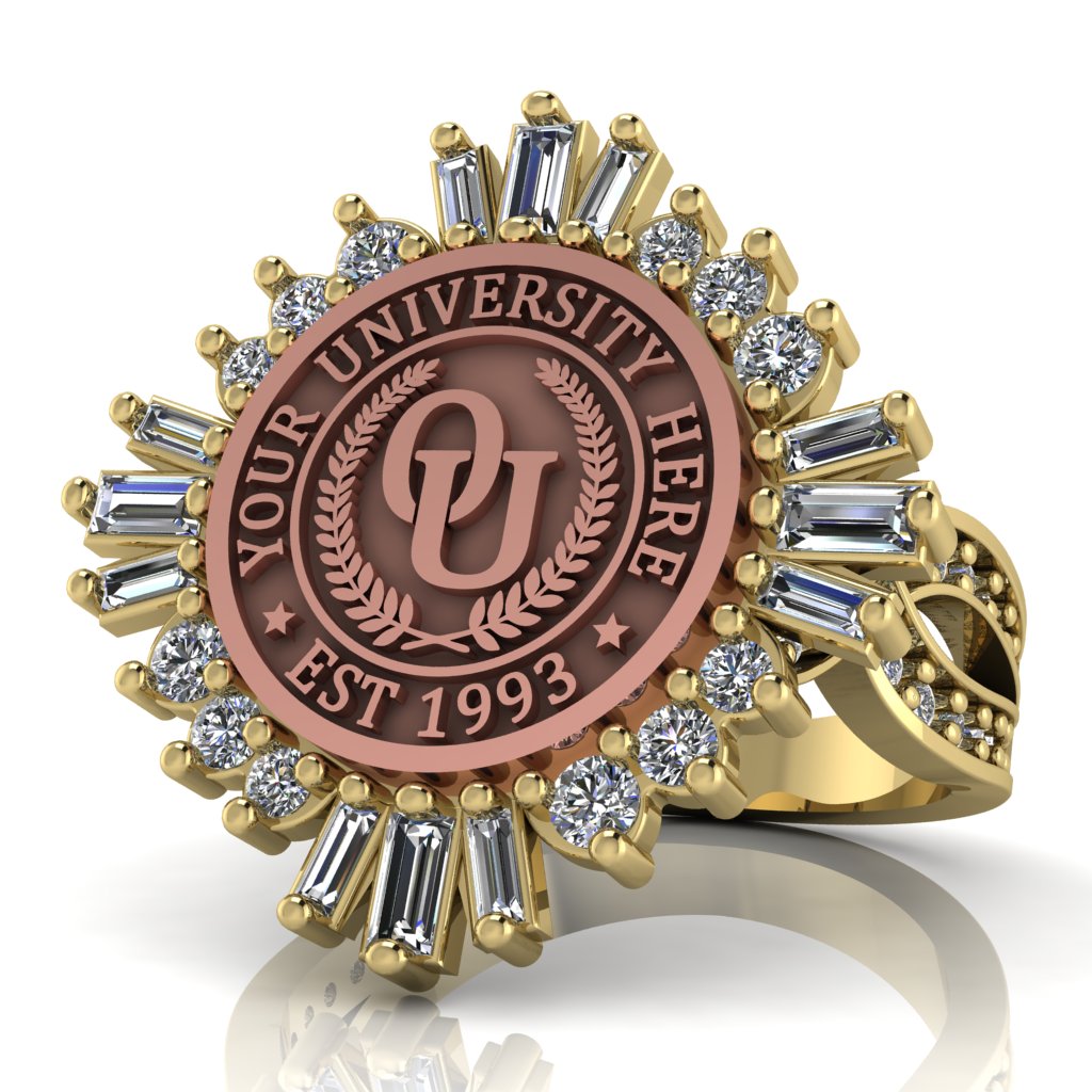 Tramontana | Infinity Pave Band 2 Custom Collage Ring