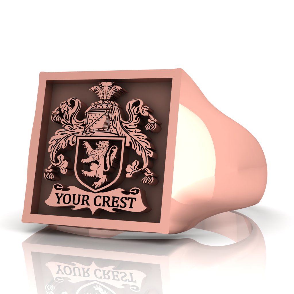 Personalized Family Crest Ring