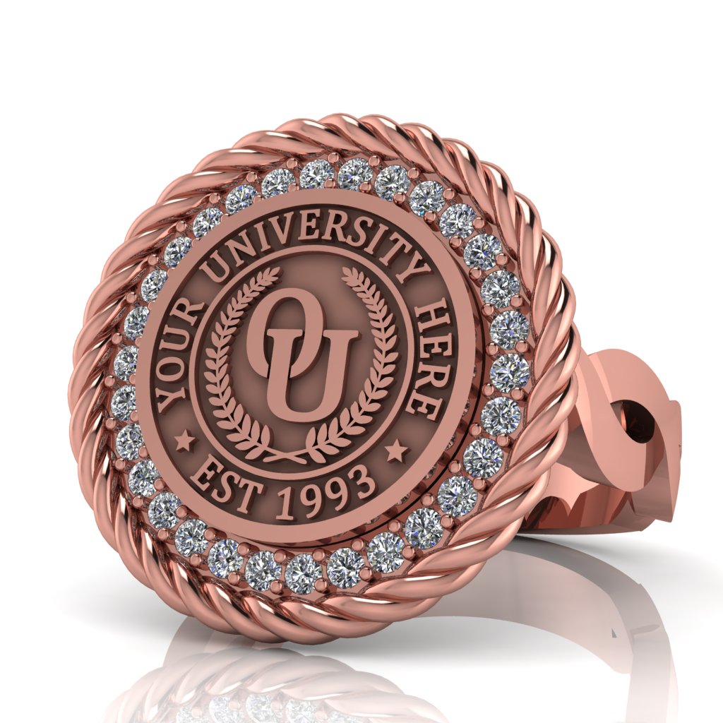 Arrecerat | Infinity Loop Band Custom Collage Ring