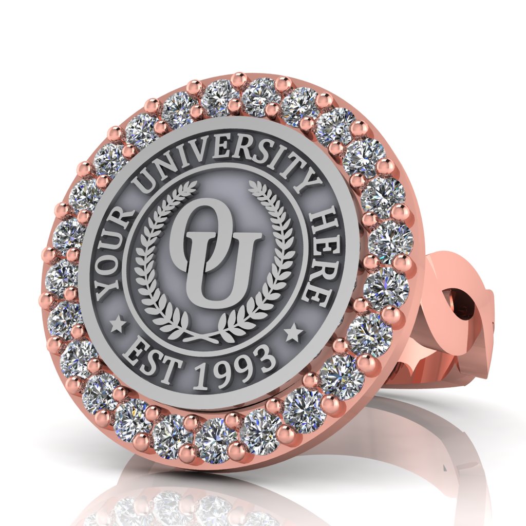 Circum | Infinity Loop Band Custom Collage Ring