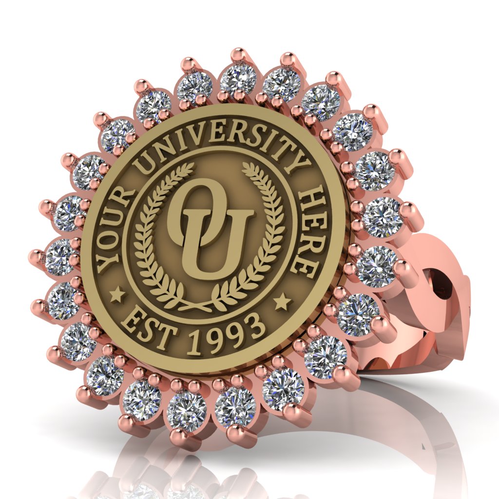 Serku | Infinity Loop Band Custom College Ring