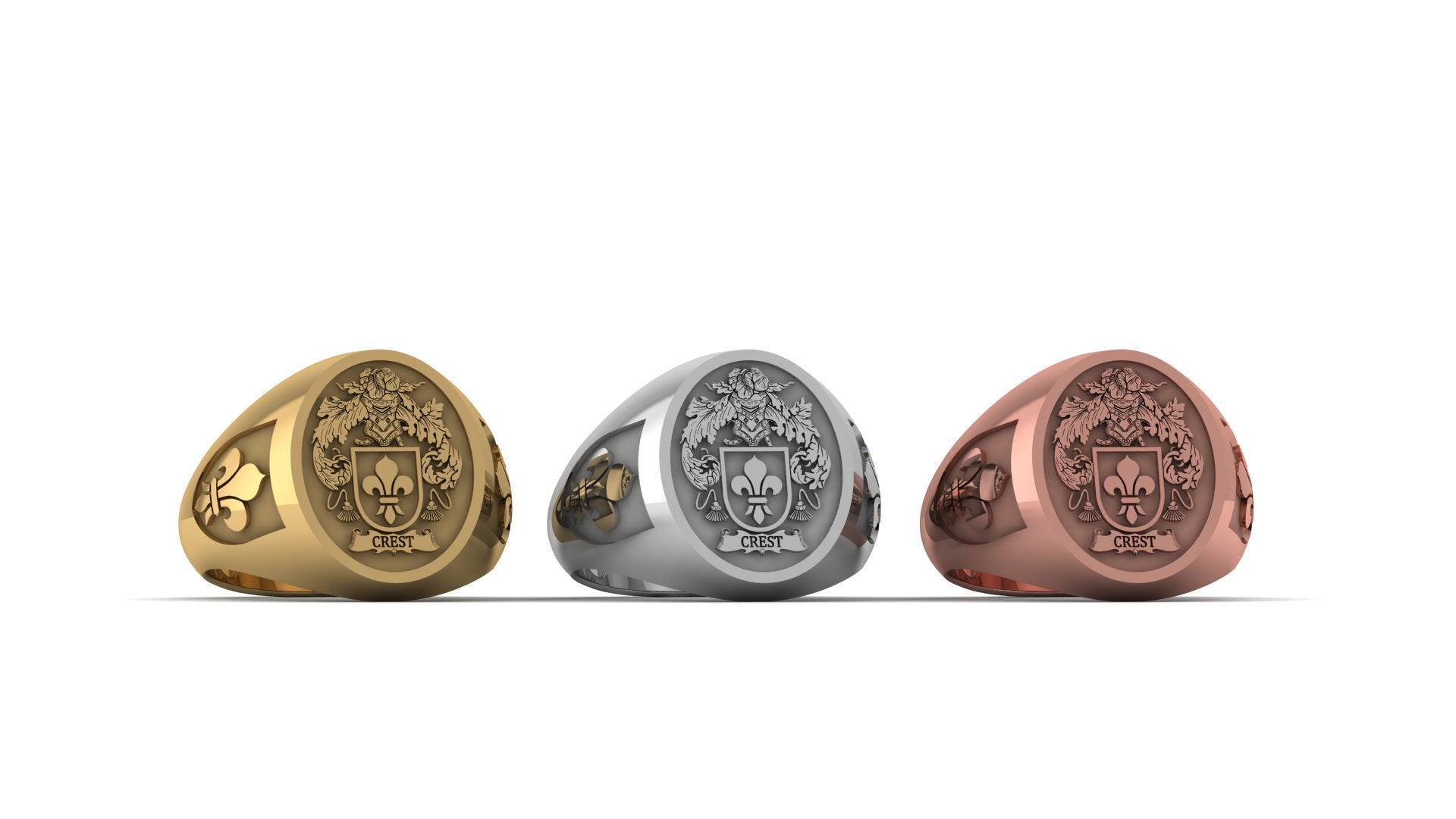 Family Crest Ring – Custom Engraved Signet Ring | Heritage Keepsake Jewelry