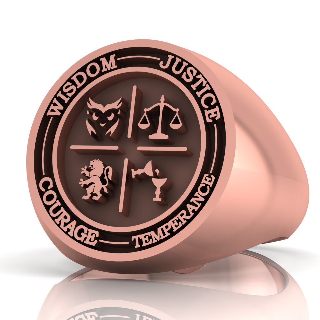 Four Virtues Ring