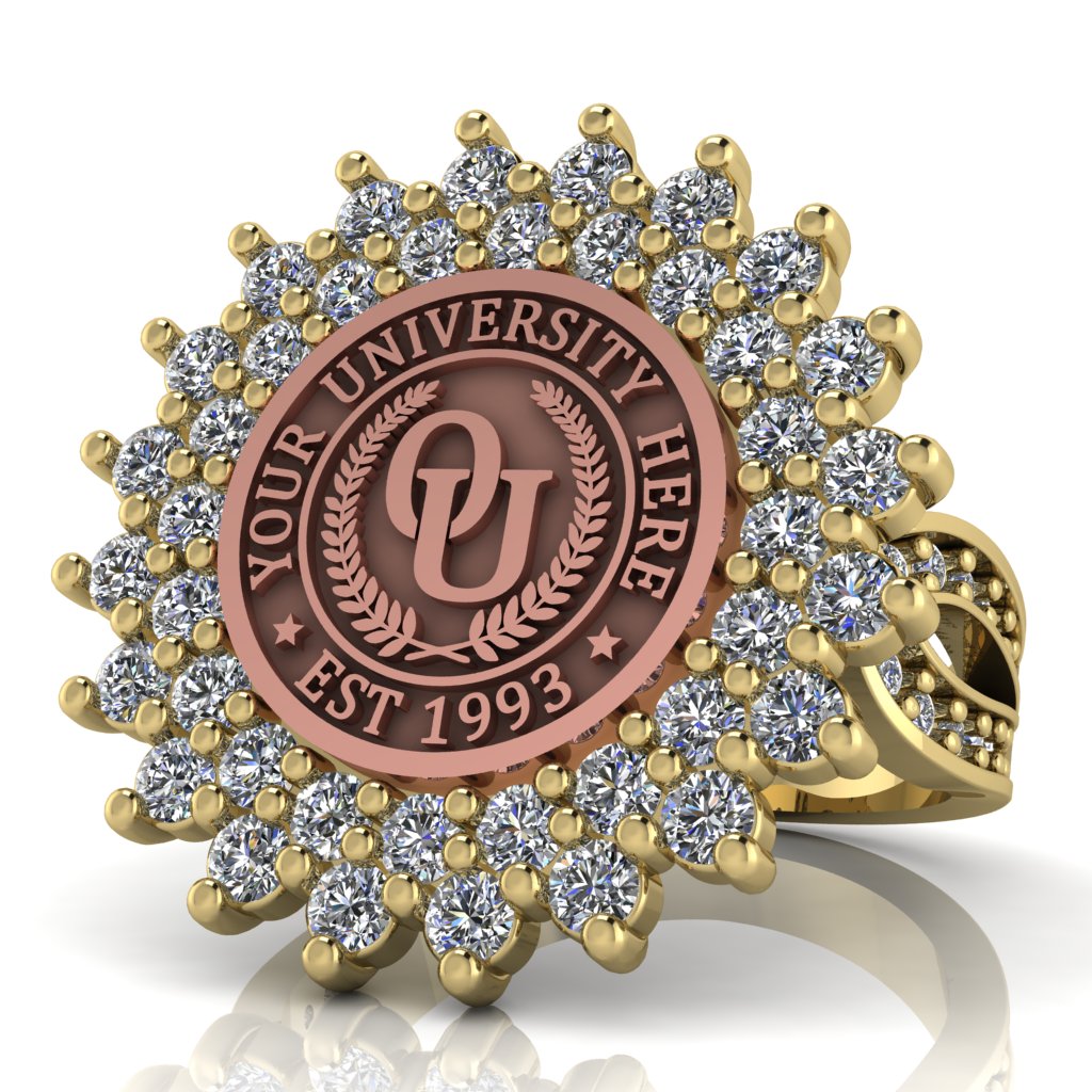 Splendid | Infinity Pave Band Custom Collage Ring