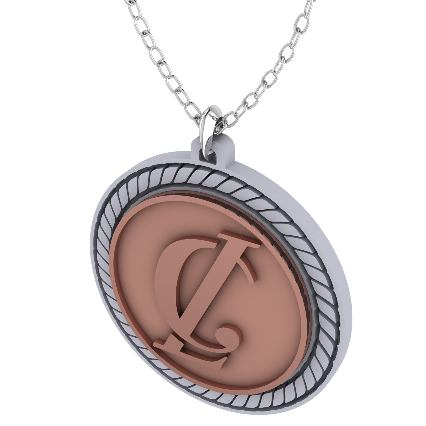 Monogram Pendant