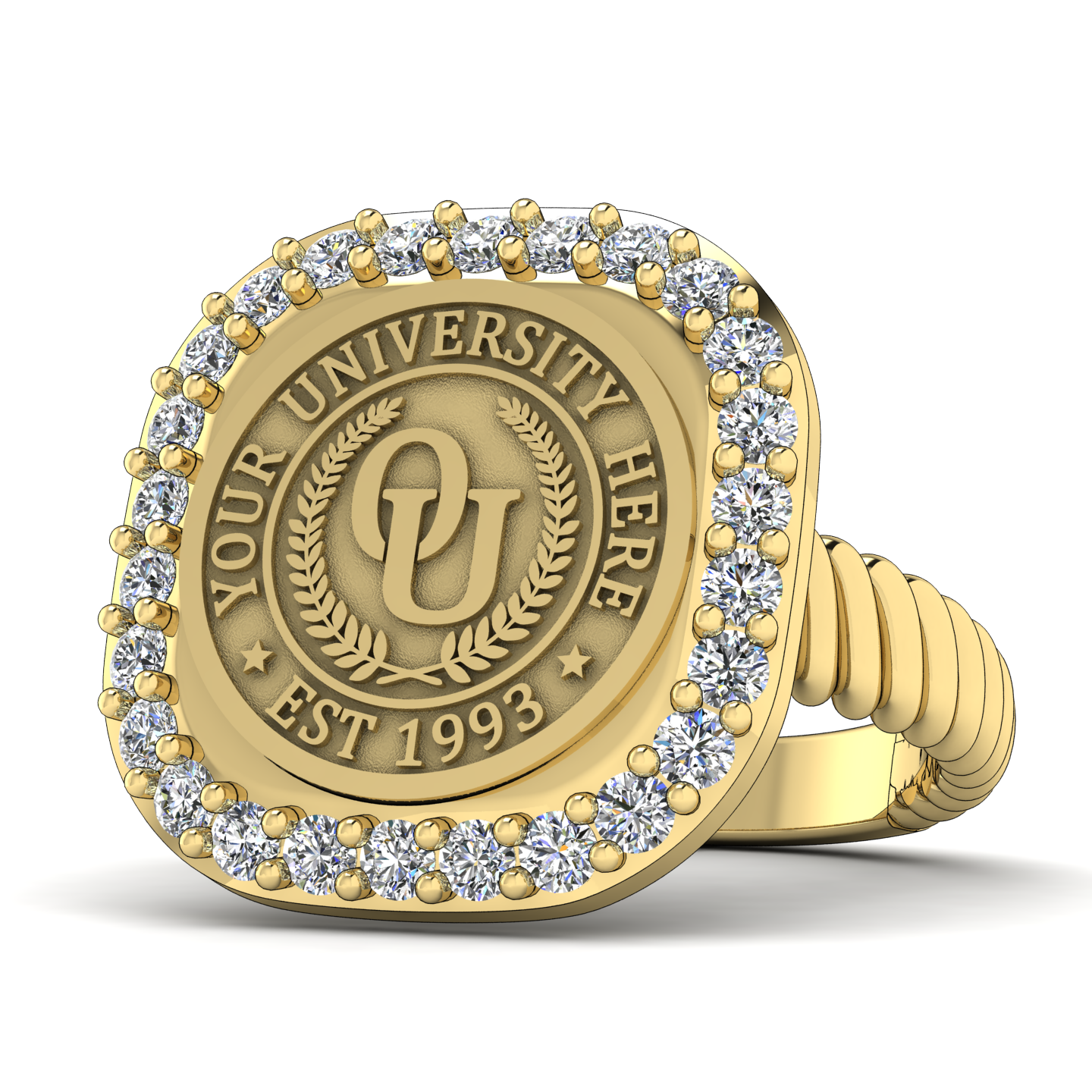 Radius | Rope Core Band Custom College Ring