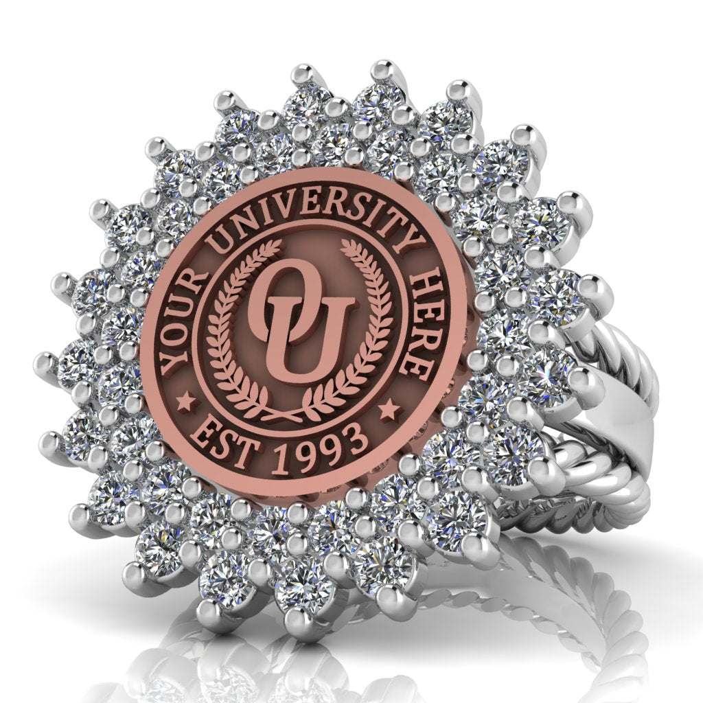 Splendid | Rope Edge Band Custom Collage Ring