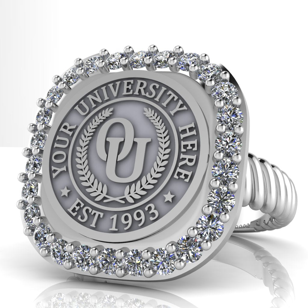 Radius | Rope Core Band Custom College Ring