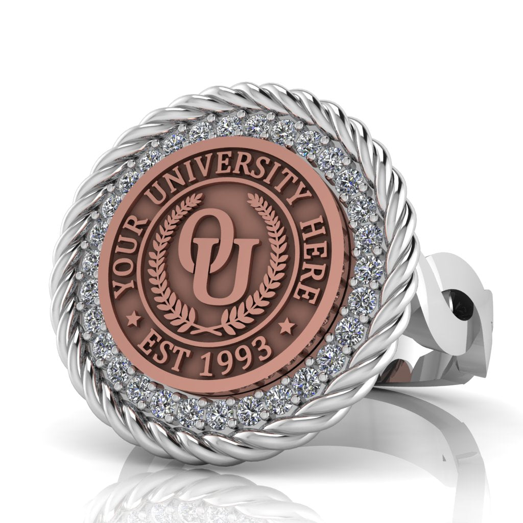 Arrecerat | Infinity Loop Band Custom Collage Ring