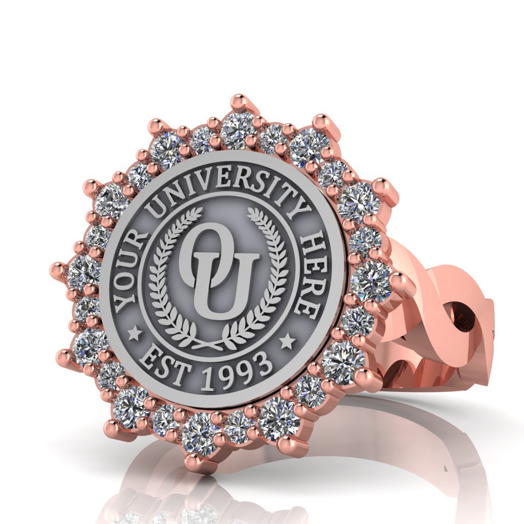 Attraente | Infinity Loop Band Custom Collage Ring