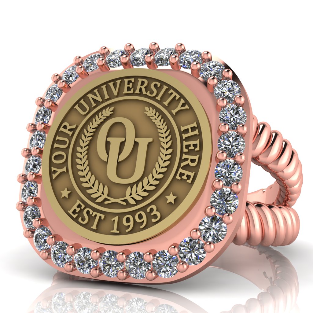 Radius | V-Rope Band Custom Collage Ring