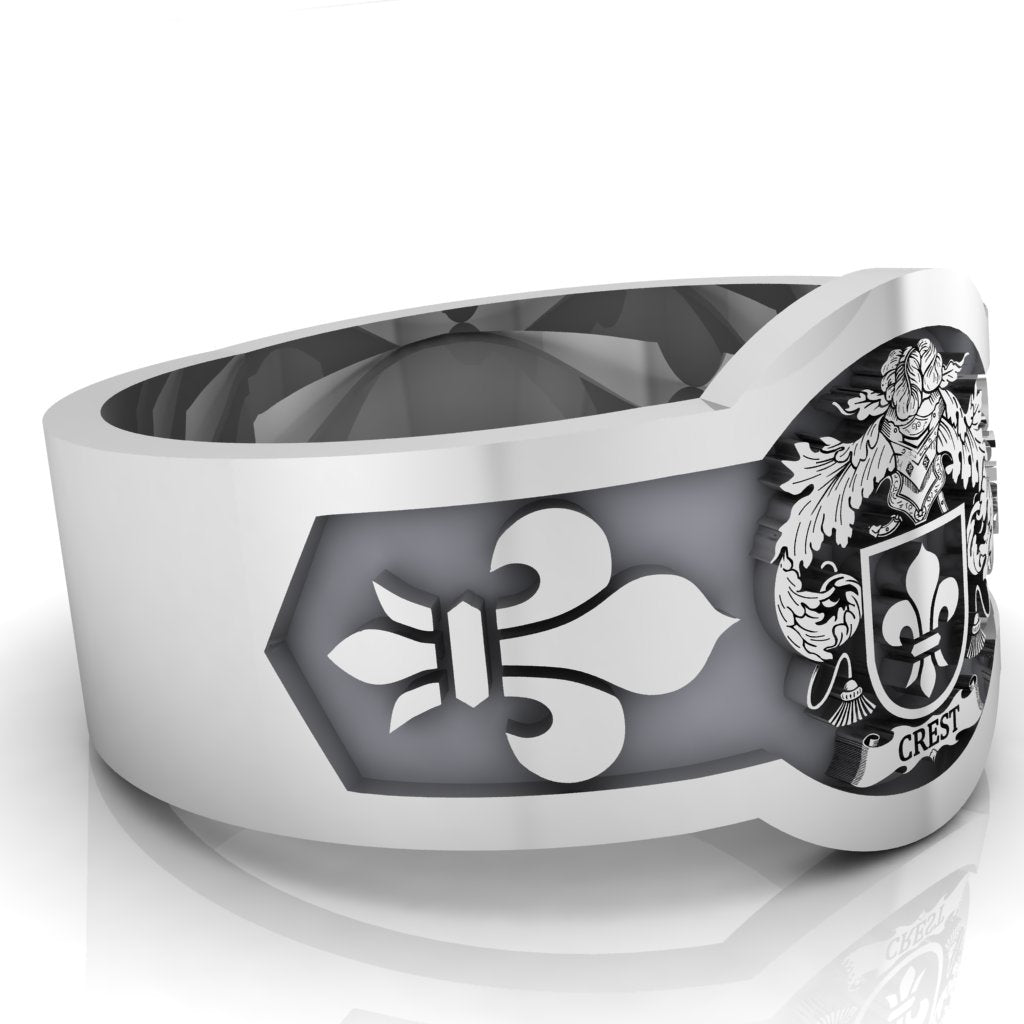Personalized Family Crest Ring