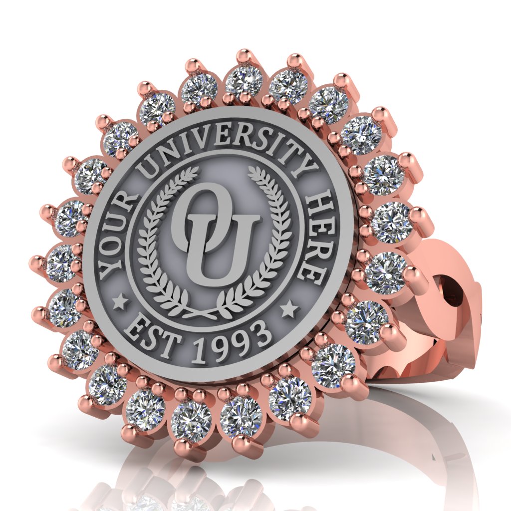 Serku | Infinity Loop Band Custom College Ring