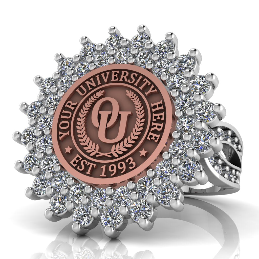 Splendid | Infinity Pave Band Custom Collage Ring