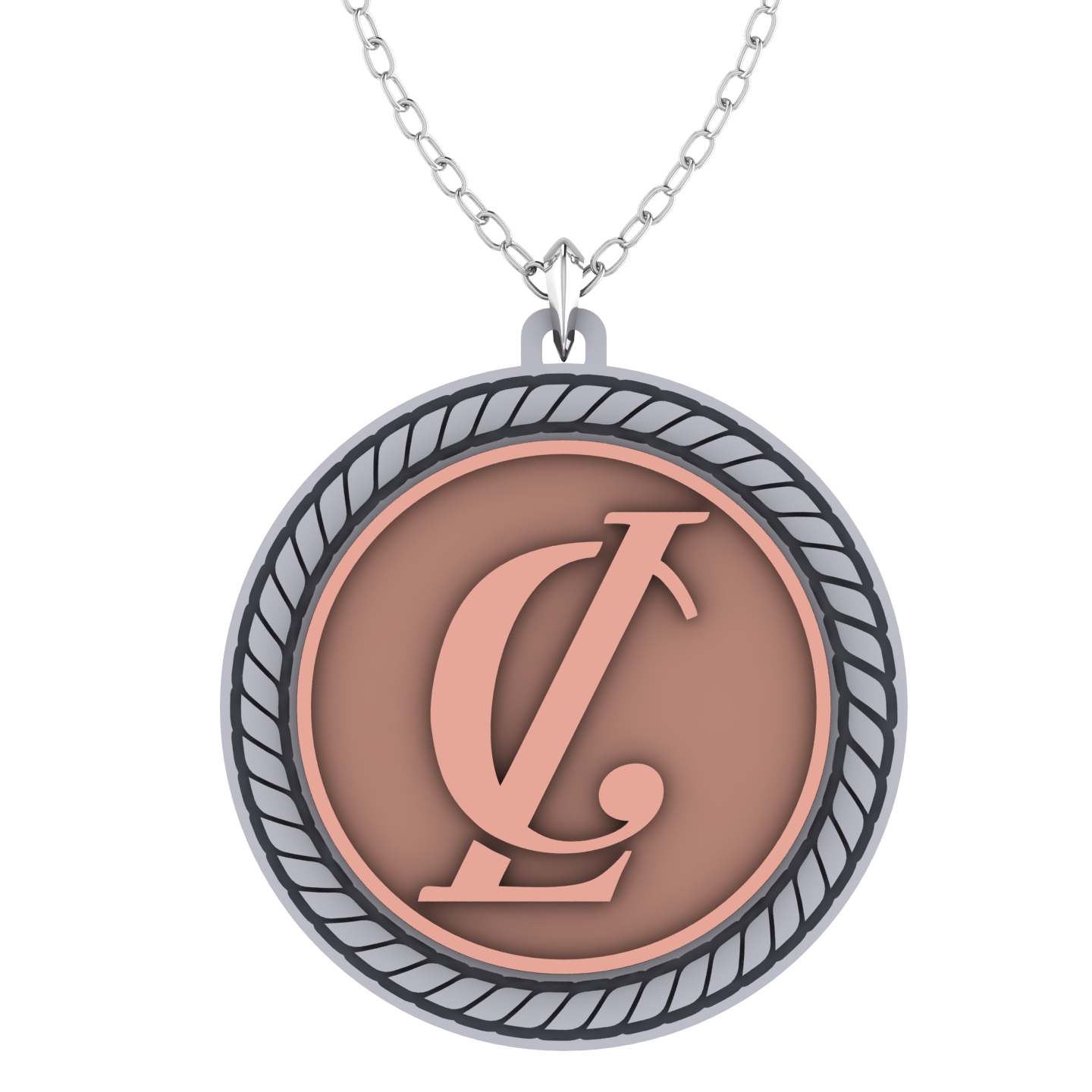 Monogram Pendant