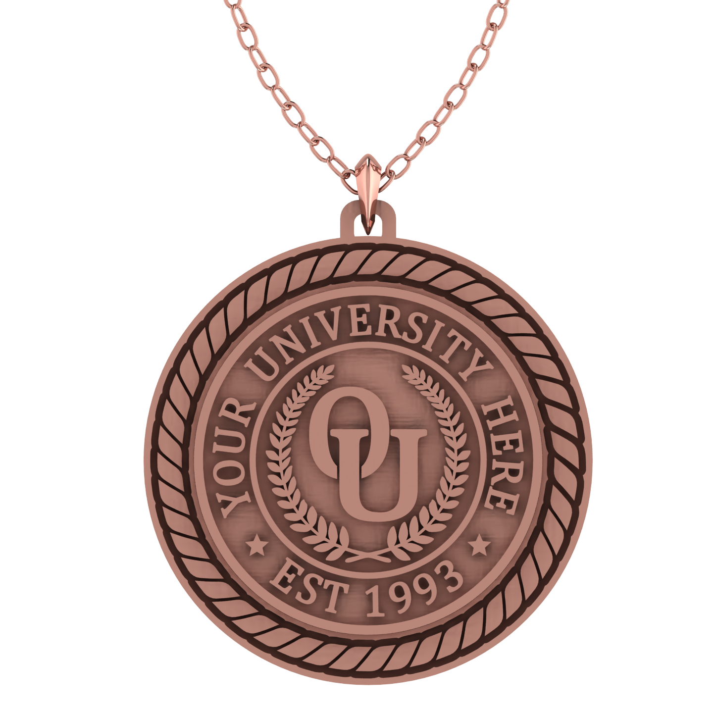 Circum Rope | Custom Unisex University Pendant