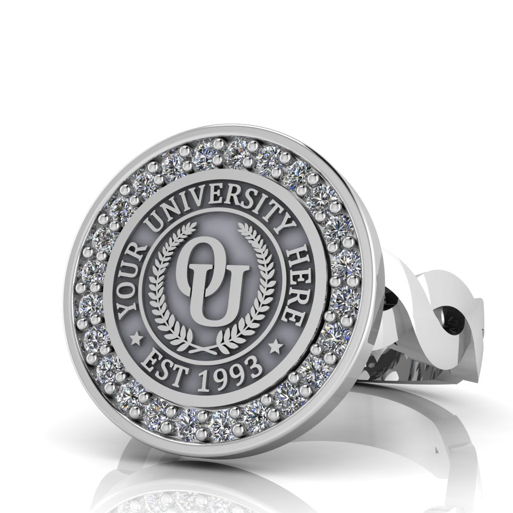 Agonisch | Infinity Loop Band Custom Collage Ring