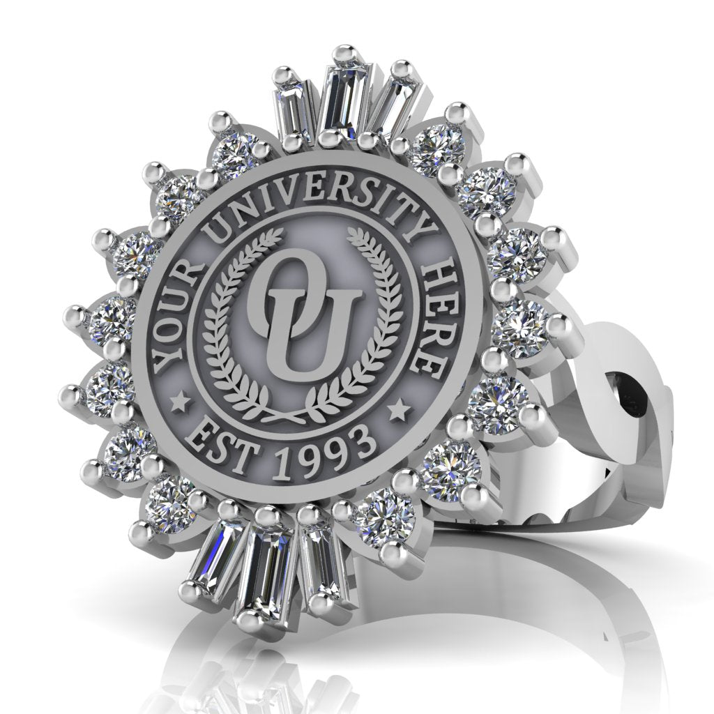 Seren | Infinity Loop Band Custom Collage Ring